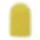 Pedicure cap TUFI profi PREMIUM yellow 240 grit 16 mm (0243476)