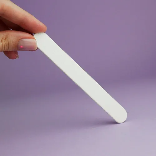 Набор одноразовых пилок для ногтей TUFI profi 120/150 грит Белые 50 шт (0102983)