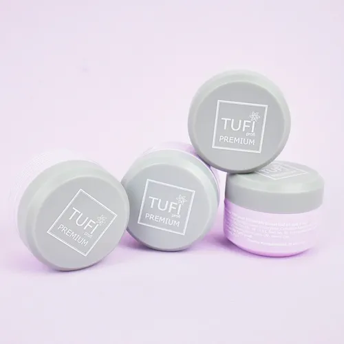 Universal liquid polygel TUFI profi PREMIUM Smart Gel 03 snow 5 ml (0243555)