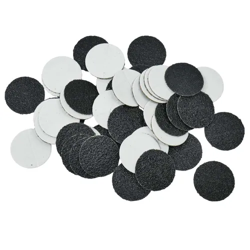 Podo TUFI profi PREMIUM replaceable files for pedicure disk 20 mm 180 grit 50 pcs (0101569)