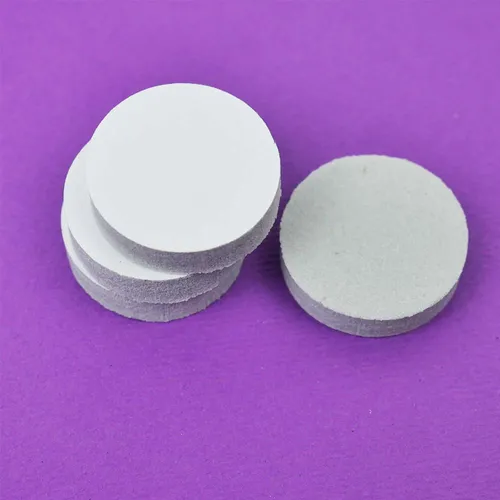 Replaceable buffs Podo TUFI profi  PREMIUM  for pedicure disk 20 mm 200 grit 25 pcs (0101572)