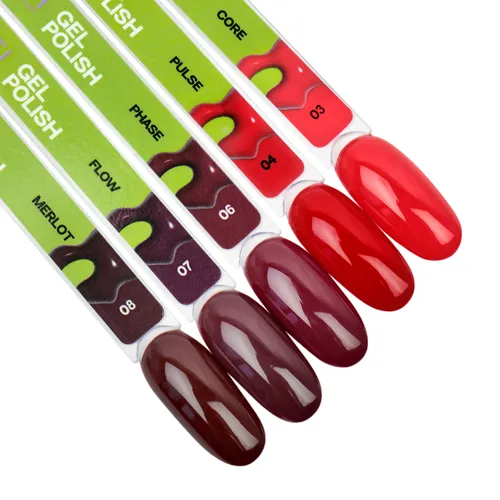 TUFI profi REDLINE 08 Merlot Burgundy Gel Polish 10 ml (0331248)