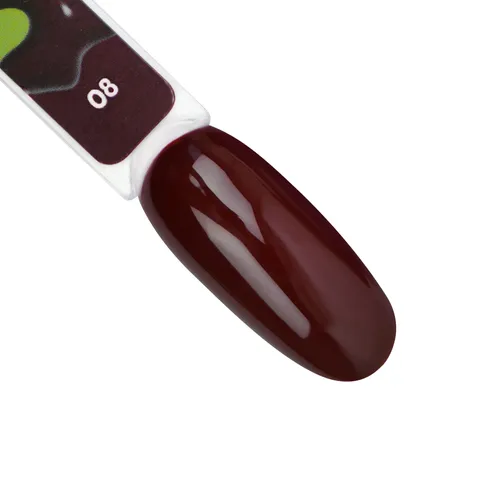 TUFI profi REDLINE 08 Merlot Burgundy Gel Polish 10 ml (0331248)