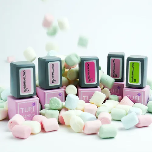 Гель-лак TUFI profi MARSHMALLOWS 02 Барби 8 мл (0102479)