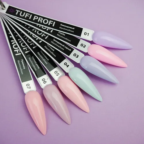 Гель-лак TUFI profi MARSHMALLOWS 02 Барби 8 мл (0102479)