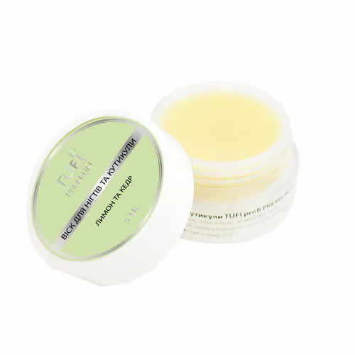 Воск для ногтей и кутикулы TUFI profi Лимон и Кедр для японского маникюра 5 мл (0120740)