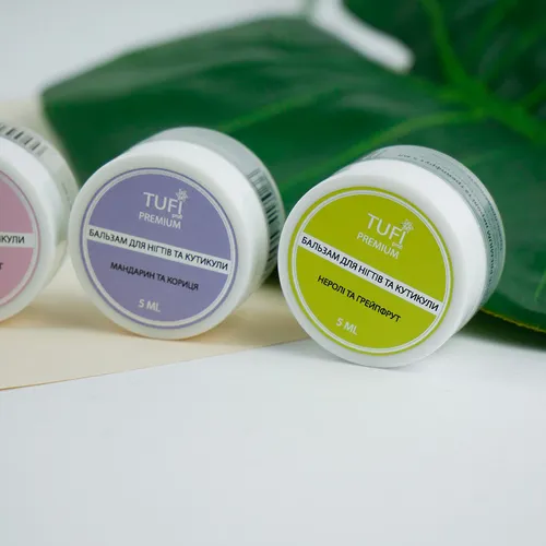 Бальзам для ногтей и кутикулы TUFI profi Мандарин и Корица для японского маникюра 5 мл (0120742)