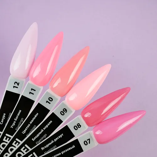 Гель-лак TUFI profi FLAMINGO 12 Сакура 8 мл (0121303)