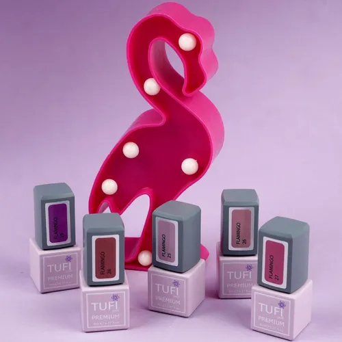 Гель-лак TUFI profi FLAMINGO 26 Яблоневый цвет 8 мл (0132494)
