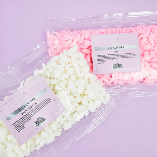 Hot polymeric wax in granules TUFI profi PREMIUM rose 100 g