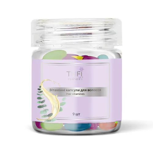 Vitamin capsules TUFI profi PREMIUM for hair mix 9 pcs (0308019)