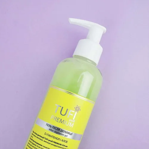 Гель после депиляции TUFI profi D-Пантенол и Алое 250 мл (0104347)