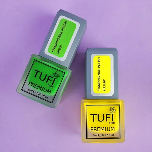 Stamping nail polish TUFI profi PREMIUM Stamping green 8 ml (0295879)