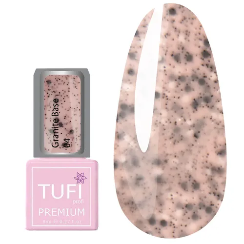 TUFI profi PREMIUM Granite Base 04 pastel pink 8 ml (0283712)