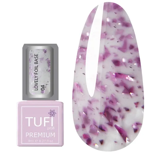 TUFI profi PREMIUM Lovely Foil Base 04 marshmallow 8 ml (0196360)