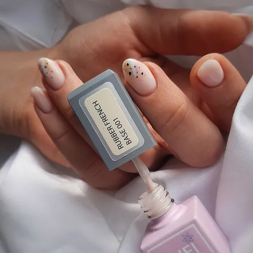 TUFI profi PREMIUM RUBBER FRENCH BASE 001 Baked milk 15 ml