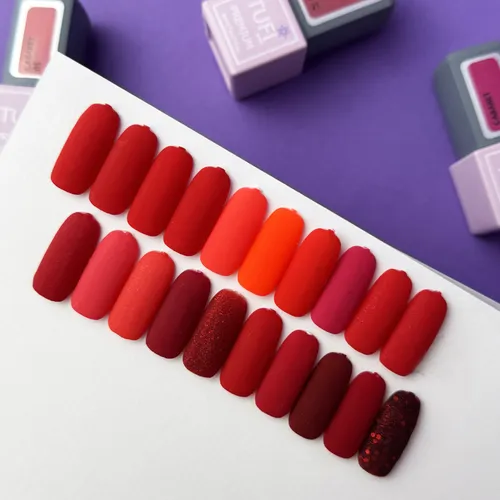 Gel polish TUFI profi  PREMIUM Cabaret 06 Red 8 ml (0102561)