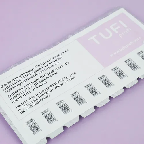 Фреза керамічна "Парасолька середня" TC131DT червона