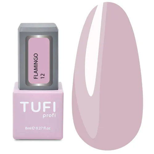 Гель-лак TUFI profi FLAMINGO 12 Сакура 8 мл (0121303)