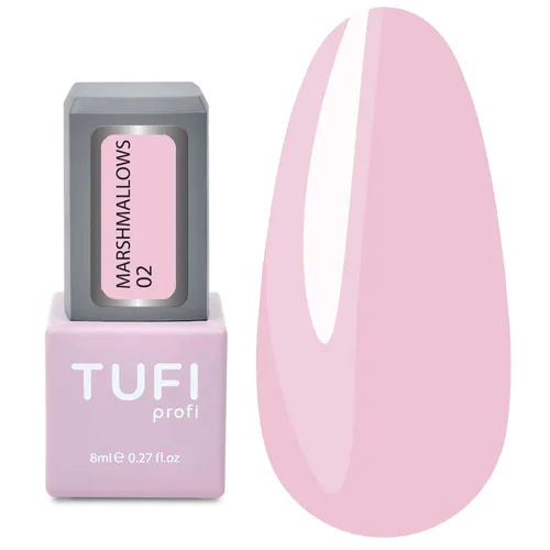 Гель-лак TUFI profi MARSHMALLOWS 02 Барби 8 мл (0102479)