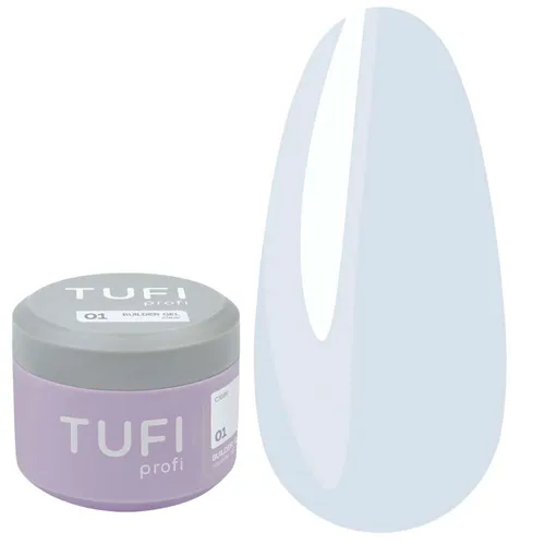 Builder Gel UV/LED 01 Clear 30ml TUFI profi