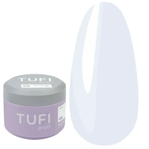 Builder Gel UV/LED 08 Milky 30ml TUFI profi