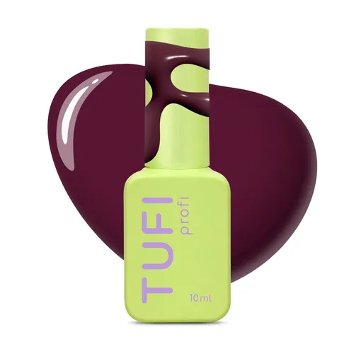 TUFI profi REDLINE 07 Flow Dark Burgundy Gel Polish 10 ml (0331246)